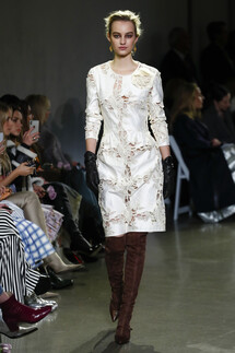 Brock Collection Fall 2018 Ready-to-Wear Brock Collection осень зима 2018 коллекция неделя моды в Нью Йорке Mainstyles
